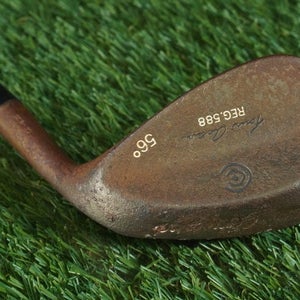 CLEVELAND TOUR ACTION REG.588 SAND WEDGE DYNAMIC GOLD RH 56 RUSTED TO MAX SPIN!