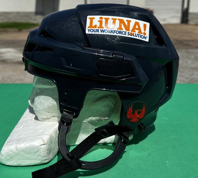 CCM V08 Pro Stock Hockey Helmet Small KRAKEN Blue 14444