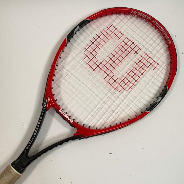 Wilson Roger Federer Junior 26 Tennis Racket 4" Grip & 95in Head Size