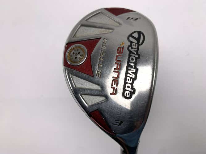 TaylorMade Burner Rescue 3 Hybrid 19* REAX SuperFast 65g Stiff Graphite Mens RH
