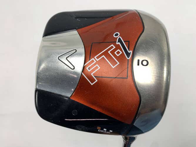Callaway FT-i Driver 10* Fujikura Speeder 586 Tour Spec Stiff Graphite Mens RH