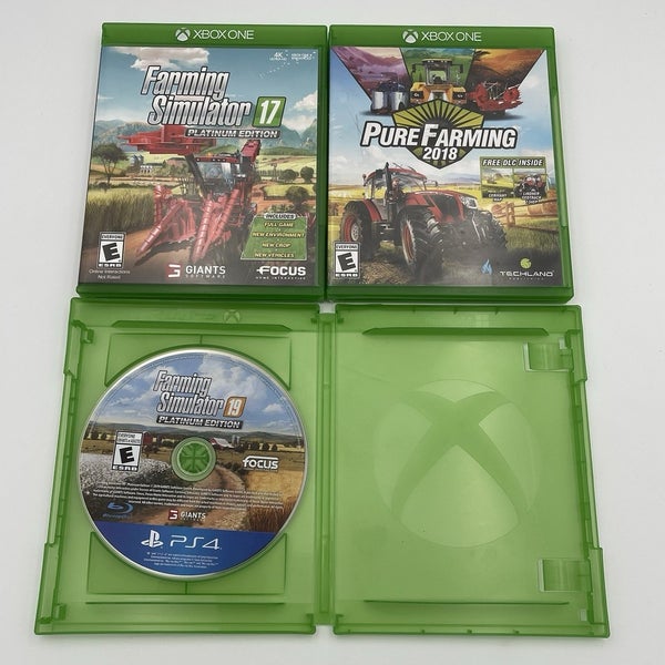 Xbox One Farming Simulator 17 + Pure Farming 2018 + Farming Simulator 19 Bundle