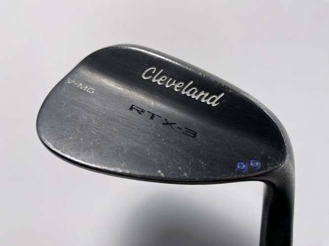 Cleveland RTX 3 Black Satin Sand Wedge SW 56* 11 Bounce True Temper DG Mens RH
