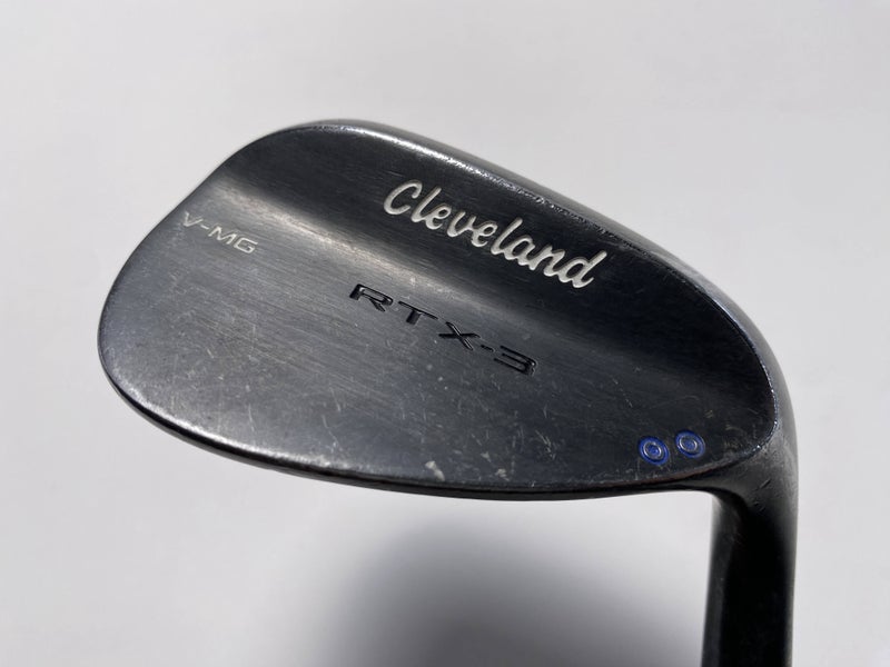 Cleveland RTX 3 Black Satin Sand Wedge SW 56* 11 Bounce True Temper DG Mens RH