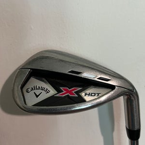 Men's 2013 Callaway Sandwedge  X hot Right Handed Regular Flex Graphite/Steel Shaft (Used)