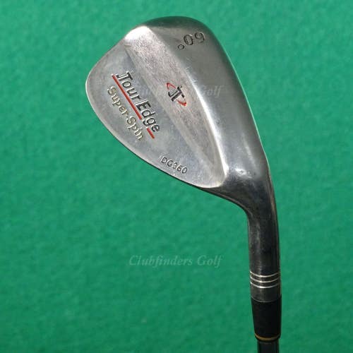 Tour Edge Super Spin DG360 60 LW Lob Wedge Factory PFS Steel Stiff