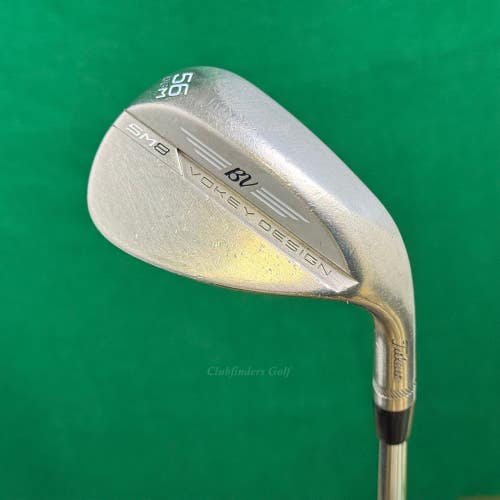 Titleist Vokey SM8 Chrome 56-8M 56 Sand Wedge Vokey Design Steel Wedge Flex