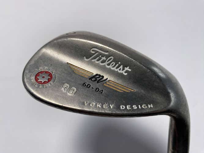 Titleist Vokey Spin Milled Black 2009 Lob Wedge LW 60* 4 Wedge Steel Mens RH