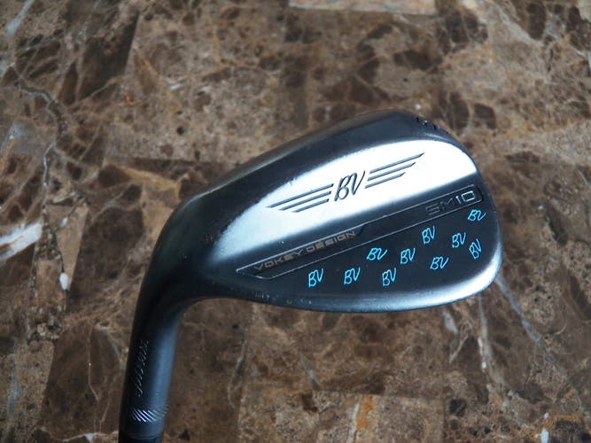 LEFT HAND TITLEIST SPIN MILLED SM10 GOLF SAND WEDGE 54-12D STEEL AMT R300