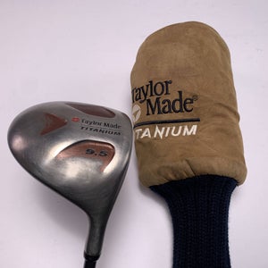 TaylorMade Ti Bubble Driver 9.5* Bubble S-90 Plus Stiff Graphite Mens RH HC