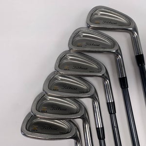 Titleist DCI 981 Iron Set 5-PW Select Stiff Graphite Mens RH