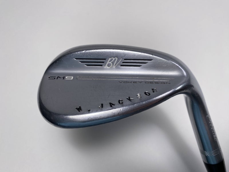 Titleist Vokey SM9 Tour Chrome Lob Wedge 58* 10 S-Grind Wedge Steel Mens RH