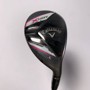 Callaway 2013 X Hot Womens 4 Hybrid 22* 50g Ladies Graphite Womens RH