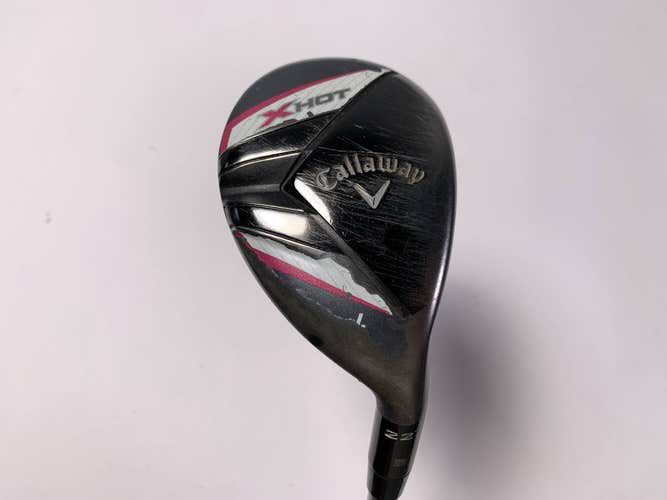 Callaway 2013 X Hot Womens 4 Hybrid 22* 50g Ladies Graphite Womens RH