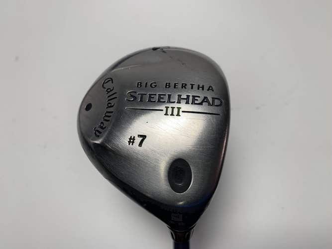 Callaway Steelhead III 7 Fairway Wood 21* System III Ladies Graphite RH