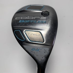 Cobra Baffler T Rail Womens 5 Hybrid 28* Graphite Design Tour AD G 50g Ladies RH