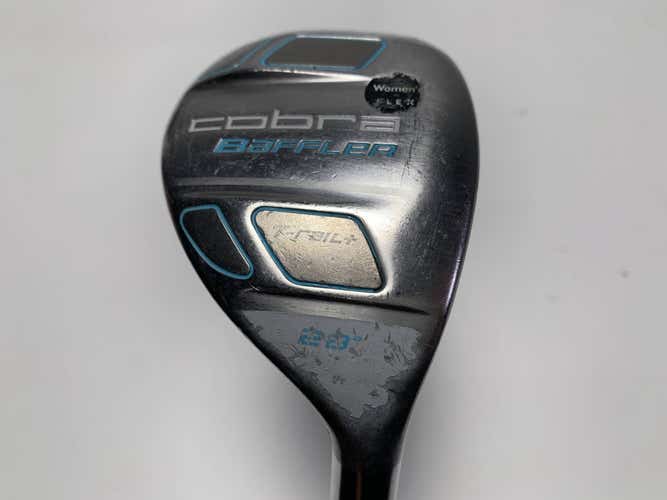 Cobra Baffler T Rail Womens 5 Hybrid 28* Graphite Design Tour AD G 50g Ladies RH