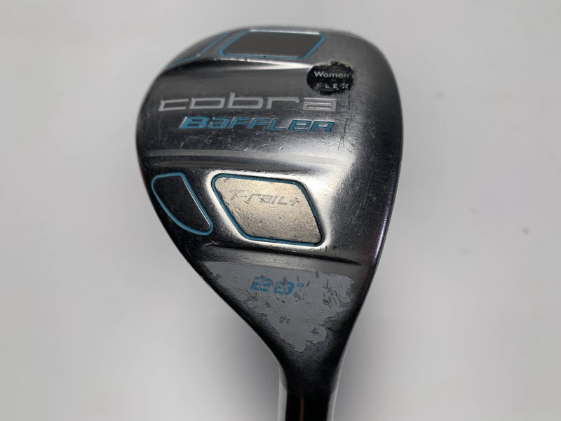Cobra Baffler T Rail Womens 5 Hybrid 28* Graphite Design Tour AD G 50g Ladies RH