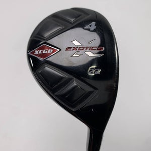 Tour Edge XCG6 4 Hybrid 22* Graphite Design Tour AD 50 Ladies Graphite Womens RH