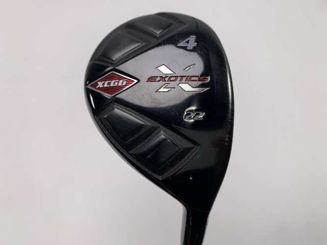 Tour Edge XCG6 4 Hybrid 22* Graphite Design Tour AD 50 Ladies Graphite Womens RH