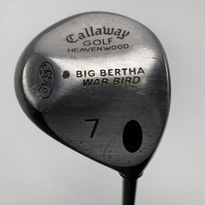 Callaway Big Bertha Warbird 7 Fairway Wood 21* Ladies Gems Ladies Graphite RH
