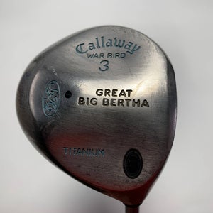 Callaway Big Bertha Warbird 3 Fairway Wood 15* Ladies Gems Ladies RH Undersize