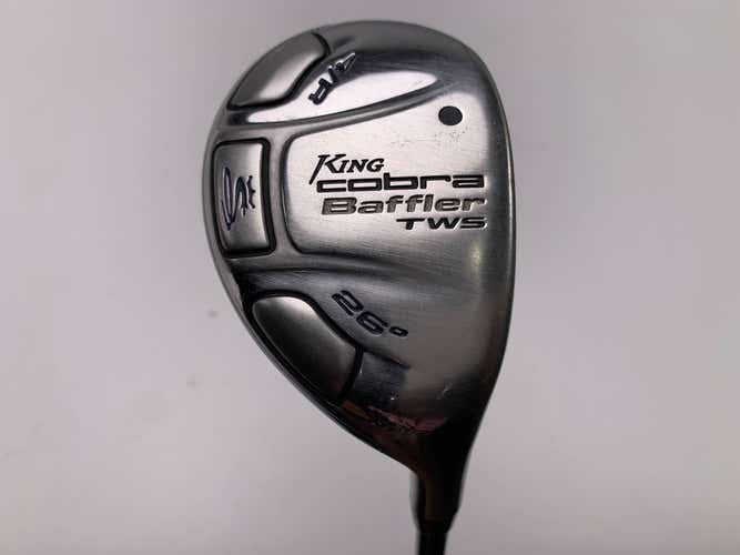 Cobra 2009 Baffler TWS Womens 4 Hybrid 26* Aldila DVS-HL 50g Ladies Graphite RH
