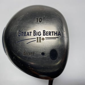 Callaway Great Big Bertha II Plus Driver 10* JV 60 Series Regular RH