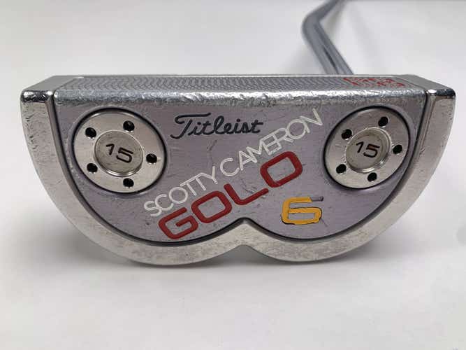 Scotty Cameron Golo 6 2015 Putter 34" Mens RH