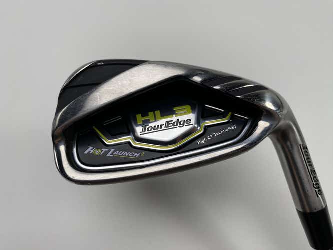 Tour Edge Hot Launch 3 Single 7 Iron KBS Tour 90 Stiff Steel Mens RH