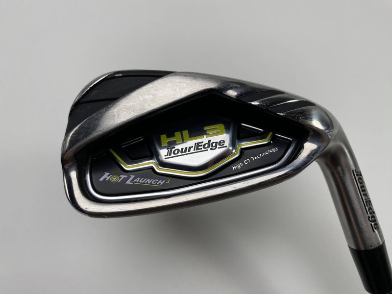Tour Edge Hot Launch 3 Single 7 Iron KBS Tour 90 Stiff Steel Mens RH