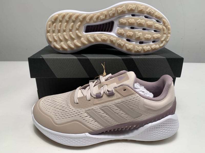 Adidas Summervent 24 Spikeless Golf Shoes Mauve Pink Fig Women's SZ 7.5 (IG3262)