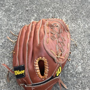A Wilson, a 2124 signature model baseball glove.