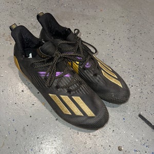 Men's  Size M 12.0 Adidas Low Top adizero Molded Cleats (Used)