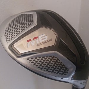 Taylor Made M6 4 Rescue 22* (Fujikura Atmos Orange Seniors) Golf Club