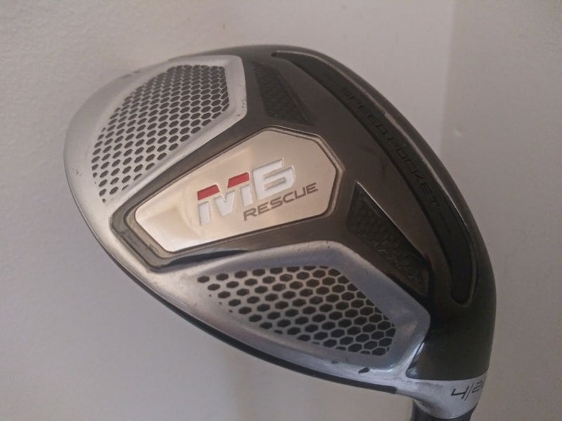 Taylor Made M6 4 Rescue 22* (Fujikura Atmos Orange Seniors) Golf Club