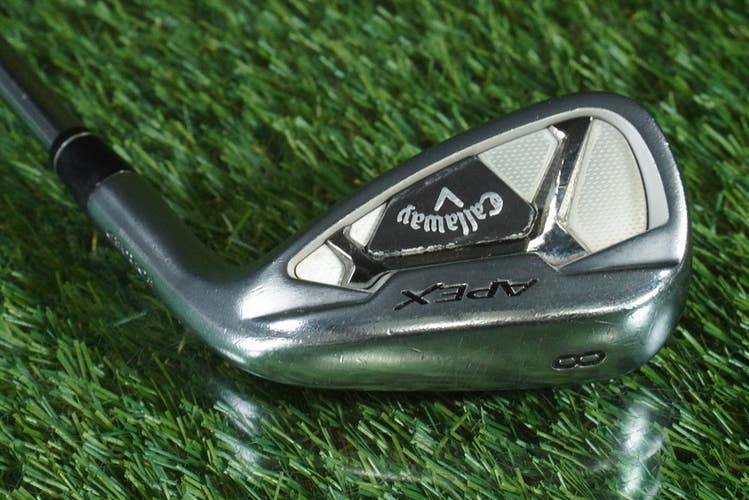 CALLAWAY 2021 APEX FORGED 8 IRON TRUE TEMPER ELEVATE VSS STEEL STIFF FLEX RH