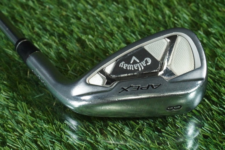 CALLAWAY 2021 APEX FORGED 8 IRON TRUE TEMPER ELEVATE VSS STEEL STIFF FLEX RH