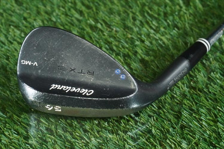 CLEVELAND RTX-3 SAND WEDGE V-MG TRUE TEMPER DYNAMIC GOLD WEDGE FLEX LH 56 11