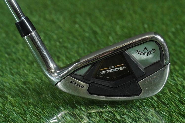 CALLAWAY ROGUE ST MAX 4 IRON TRUE TEMPER ELEVATE MPH STEEL STIFF FLEX RH ~ NICE!