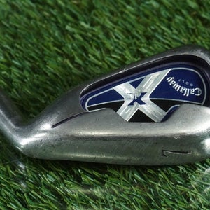 CALLAWAY GOLF X18R 7 IRON TRUE TEMPER STEEL UNIFLEX RH ~ L@@K!!