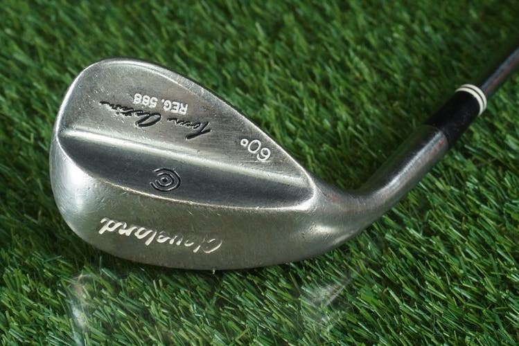 CLEVELAND GOLF TOUR ACTION REG. 588 LOB WEDGE TRUE TEMPER LEFT HANDED LH 60