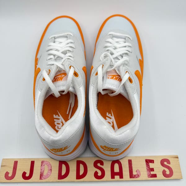 NEW-Nike White & Bright Ceramic Air Max 1 Golf Shoes Nike Air Max 1  main image 2