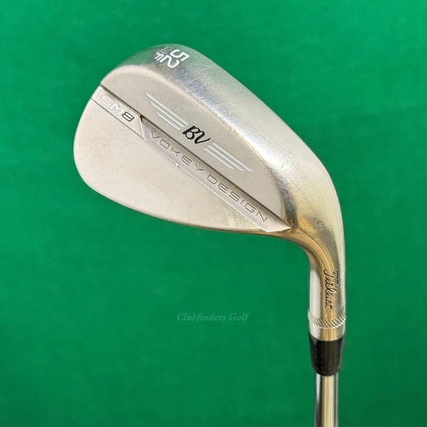 Titleist Vokey SM8 Chrome 52-8F 52 Gap Wedge Vokey Design Steel Wedge Flex