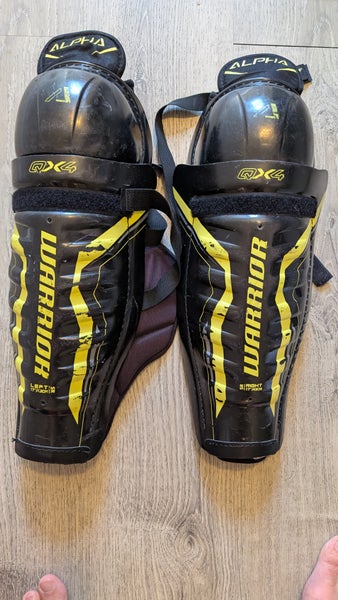 Senior Warrior Alpha QX4 17" Shin Pads (Used)
