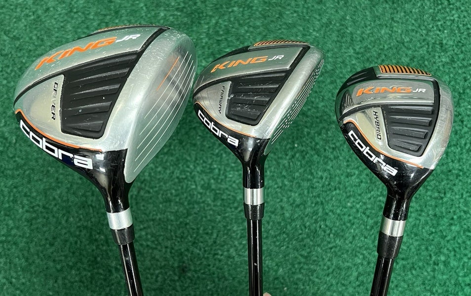 COBRA KING JR. Youth Titanium Driver, Fairway Wood, Hybrid, Right Handed