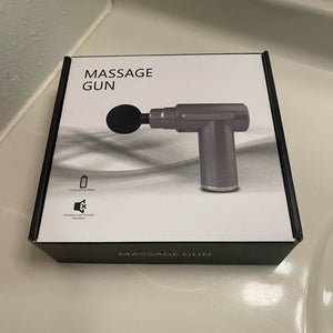 Red Massage Gun - 4 Interchangeable Head/Shapes