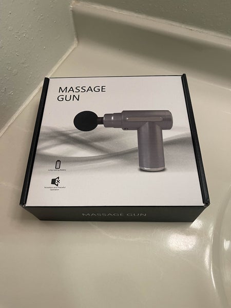 Red Massage Gun - 4 Interchangeable Head/Shapes