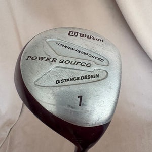 Women's Wilson Power Source Right Handed Fairway Wood Ladies Flex 1 Wood (Used)