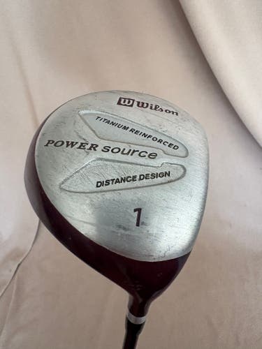 Women's Wilson Power Source Right Handed Fairway Wood Ladies Flex 1 Wood (Used)